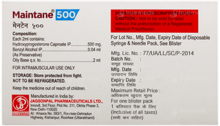 Maintane 500 Injection 2Ml